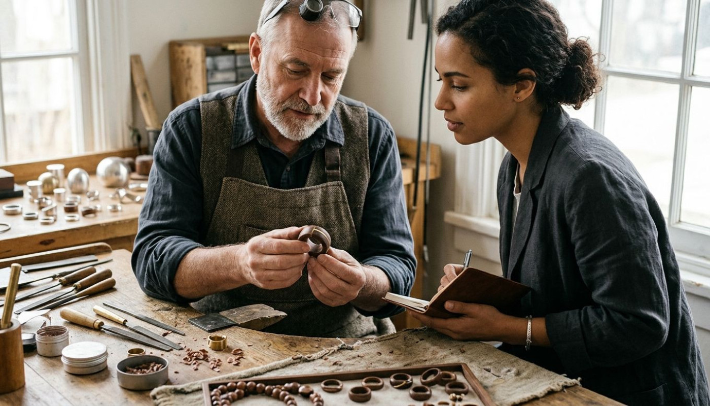 Experts joailliers : privilégier la bague en bois dans un monde saturé de métal